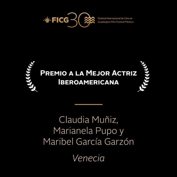 Premio Mejor Actriz Guadalajara 